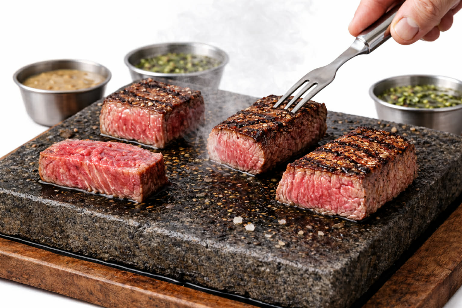 Steak na kamieniu